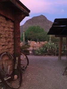 GOLDEN GATE MOUNTAIN FROM OLD TUCSON