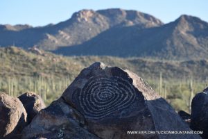 Petroglyph. Tucson Attractions