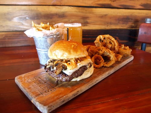 Growlers Taproom Burger