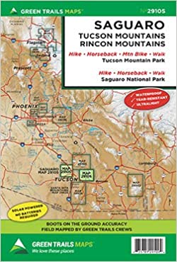 SAGUARO NATIONAL PARKMAP